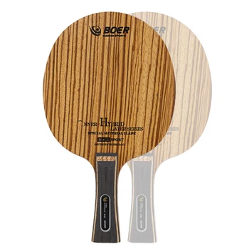 Ping Pong Racket BOER Wood Table Tennis Paddle Shakehand Penhold Training Sports
Ping Pong Racket BOER Wood Table Tennis Paddle Shakehand Penhold Training Sports