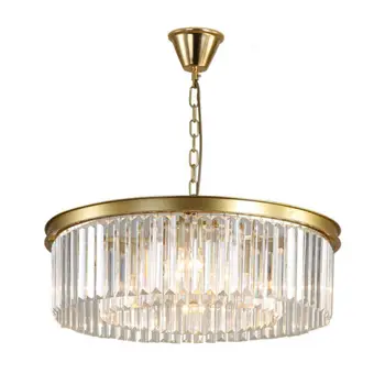 HAIXIANG Golden Crystal Chandelier Restaurant Ceiling Lamp Living Room Pendant Lighting Fixtures
HAIXIANG Golden Crystal Chandelier Restaurant Ceiling Lamp Living Room Pendant Lighting Fixtures