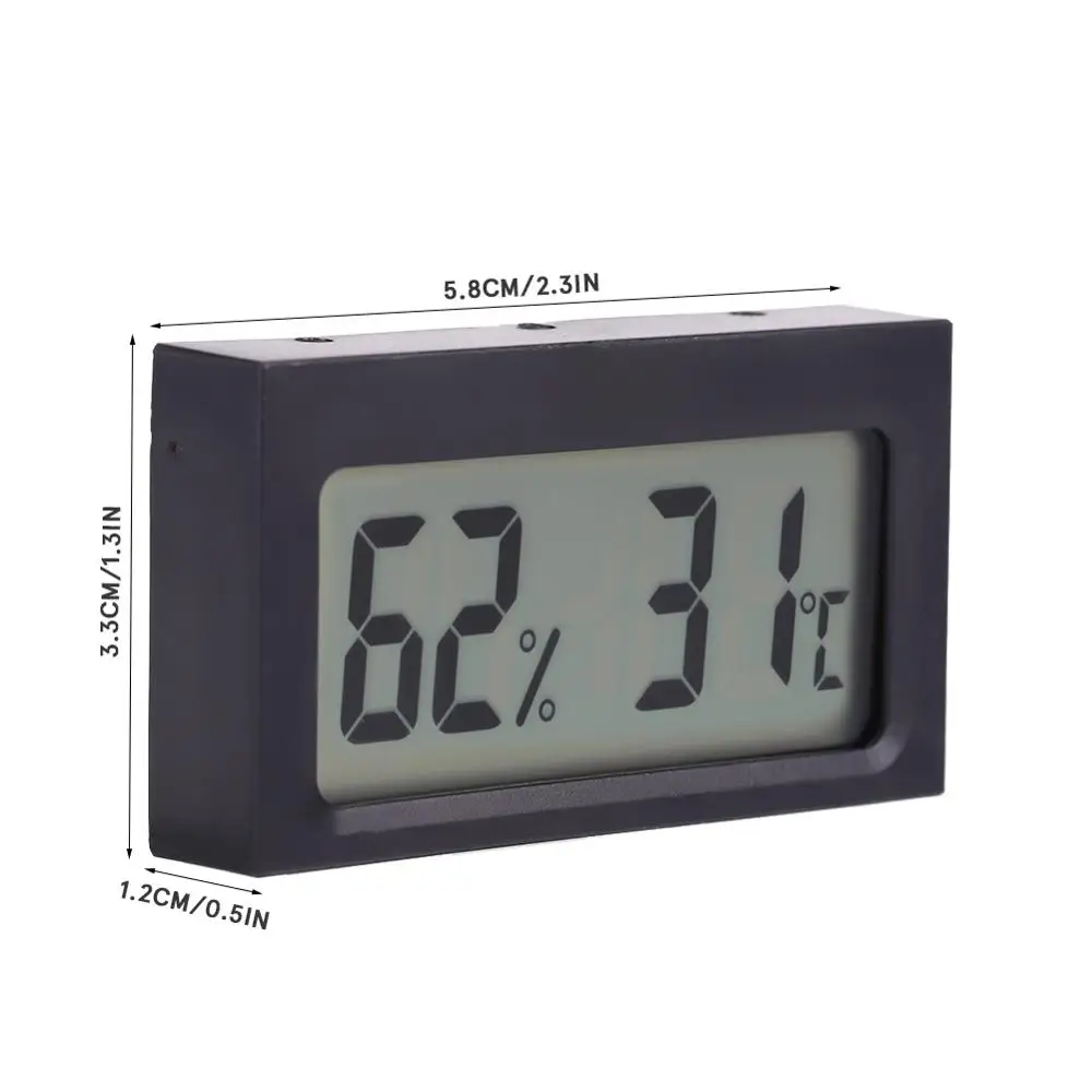 Температура цифровой Портативный Крытый LCD гигрометр инструмент для домашнего