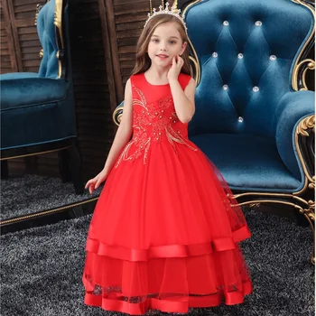 Kids Girls Dress Party Wedding Flower Sleeveless Children Pageant Costumes Robes Formal 1Y-5Y Baby Princess Dresses
Kids Girls Dress Party Wedding Flower Sleeveless Children Pageant Costumes Robes Formal 1Y-5Y Baby Princess Dresses