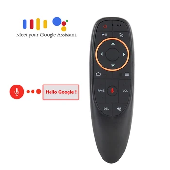 G10S Voice Control Wireless Air Mouse 2.4G RF Gyro Sensor Smart Remote Control with Microphone for X96 TX3 Android TV Box
G10S Voice Control Wireless Air Mouse 2.4G RF Gyro Sensor Smart Remote Control with Microphone for X96 TX3 Android TV Box