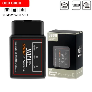 iCar Diagnostic Tool chip PIC18F25K80 WIFI V1.5 OBD2 Scanner For iOS Android 12V 4dr Sedan car ELM327 Device
iCar Diagnostic Tool chip PIC18F25K80 WIFI V1.5 OBD2 Scanner For iOS Android 12V 4dr Sedan car ELM327 Device