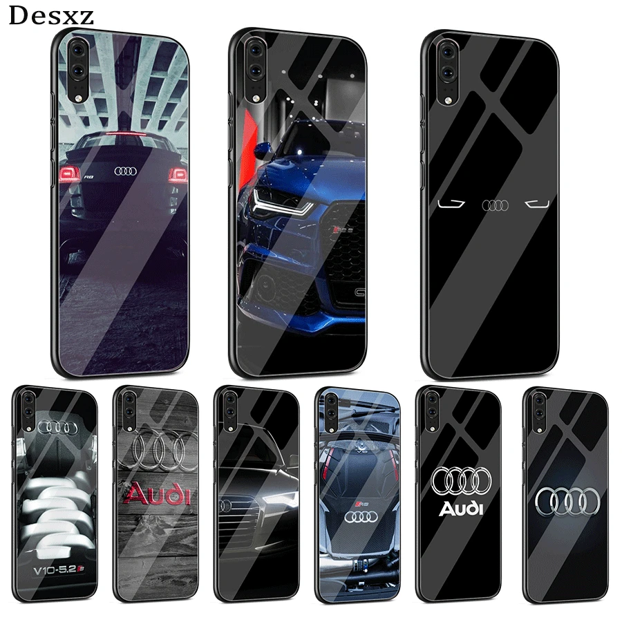 Glass Mobile Phone Case For Huawei P30 P10 P20 7A Y6 Y9 P Smart Mate 20 Honor 9 10 8X Lite Pro Cover Audi Logo
Glass Mobile Phone Case For Huawei P30 P10 P20 7A Y6 Y9 P Smart Mate 20 Honor 9 10 8X Lite Pro Cover Audi Logo