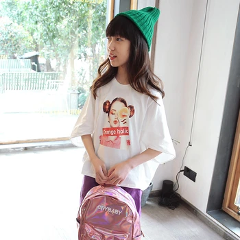 Children's Short-sleeved T-shirt 2020 Summer New Girls Bottoming Shirt Unique Pattern Printing White T-shirt 
Children's Short-sleeved T-shirt 2020 Summer New Girls Bottoming Shirt Unique Pattern Printing White T-shirt