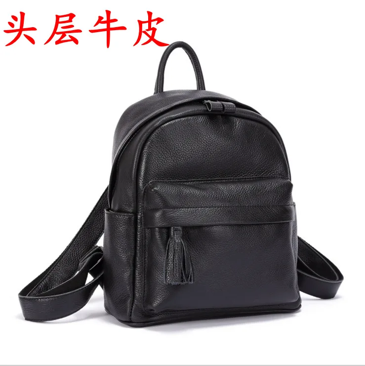New Style WOMEN'S Backpack Full-grain Leather Currently Available Ladies' Style a Generation of Fat with Headphone Jack
New Style WOMEN'S Backpack Full-grain Leather Currently Available Ladies' Style a Generation of Fat with Headphone Jack