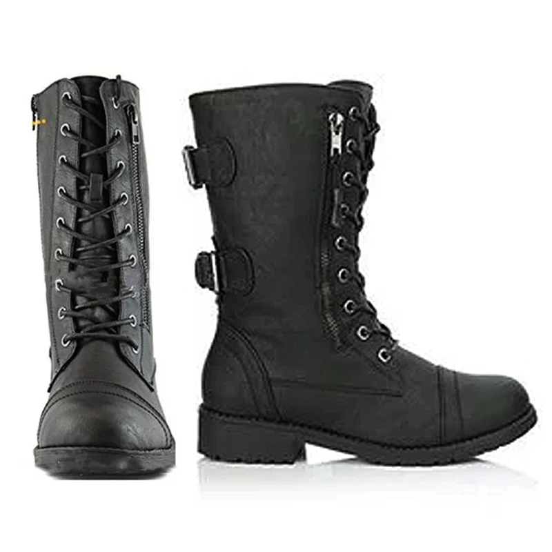 New Motorcycle Boots Moto Boots Women Buckle Ankle Boots Leather Punk Low Heel Ankle Boot Women Shoes Motorbike Boot 
New Motorcycle Boots Moto Boots Women Buckle Ankle Boots Leather Punk Low Heel Ankle Boot Women Shoes Motorbike Boot