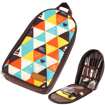 7pcs/set Camping Kitchenware Set Barbecue Tool Set Portable Cookware Barbecue Kit for Outdoor Travel Camping JS22
7pcs/set Camping Kitchenware Set Barbecue Tool Set Portable Cookware Barbecue Kit for Outdoor Travel Camping JS22