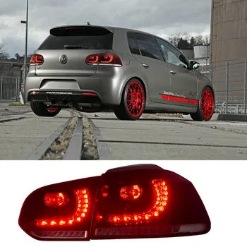 Suitable for golf 6 taillights R20 mk6 streamer flow water turn signal modification car LED rear taillights
Suitable for golf 6 taillights R20 mk6 streamer flow water turn signal modification car LED rear taillights