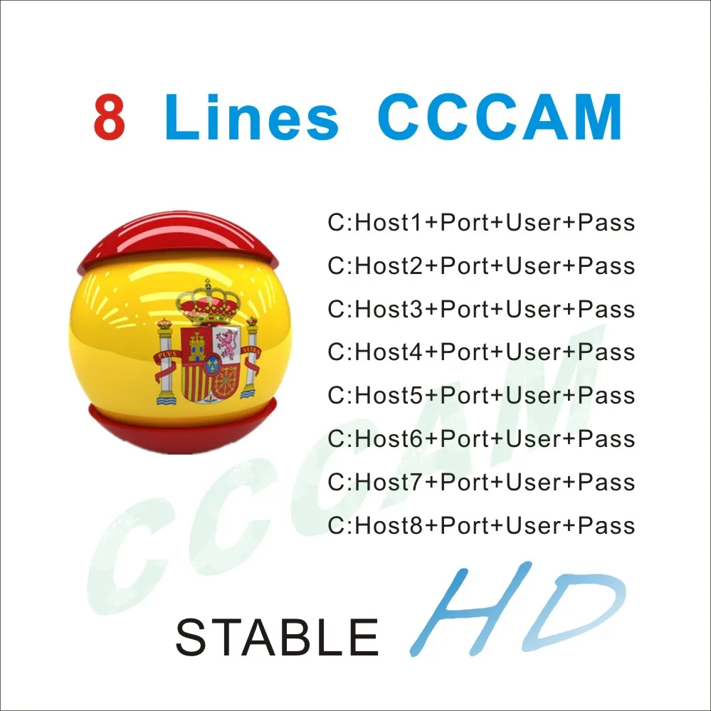 Europe 8 lines Cccam Server Spain Portugal Poland Germany Cccam Cline Oscam cline For Europe Cccam Server Spain
Europe 8 lines Cccam Server Spain Portugal Poland Germany Cccam Cline Oscam cline For Europe Cccam Server Spain