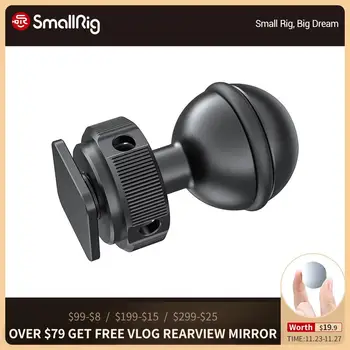 SmallRig Ballhead with Cold Shoe Mount For Aluminum Alloy Quick Release Articulating Magic Arm Extension Kit - 2383
SmallRig Ballhead with Cold Shoe Mount For Aluminum Alloy Quick Release Articulating Magic Arm Extension Kit - 2383