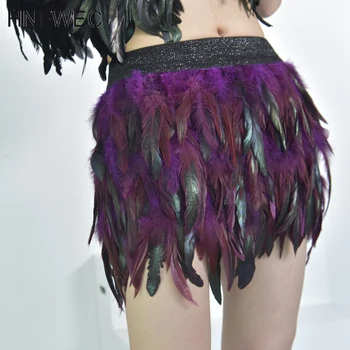 2019 Europe New Fashion Irregular Hem Bottoms Spring Peacock Feathers Gradient Elastic Waist Skirts Personality P026
2019 Europe New Fashion Irregular Hem Bottoms Spring Peacock Feathers Gradient Elastic Waist Skirts Personality P026