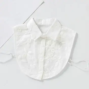 Winter Sweater Accessory Embroidery Floral Leaves Lace Fake Collar Half-Shirt 649C
Winter Sweater Accessory Embroidery Floral Leaves Lace Fake Collar Half-Shirt 649C