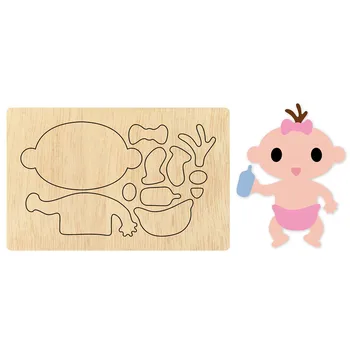 Baby shower Wooden die Scrapbooking Non-woven Fabric Paper Craft Taglio di legno JG00176
Baby shower Wooden die Scrapbooking Non-woven Fabric Paper Craft Taglio di legno JG00176
