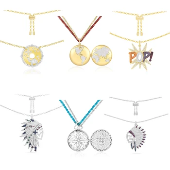 Kakany2020 New High-quality Original 1:1 Color Zircon Feather Indians Pop Lettering Necklace Series Female Charm Romantic Gift
Kakany2020 New High-quality Original 1:1 Color Zircon Feather Indians Pop Lettering Necklace Series Female Charm Romantic Gift
