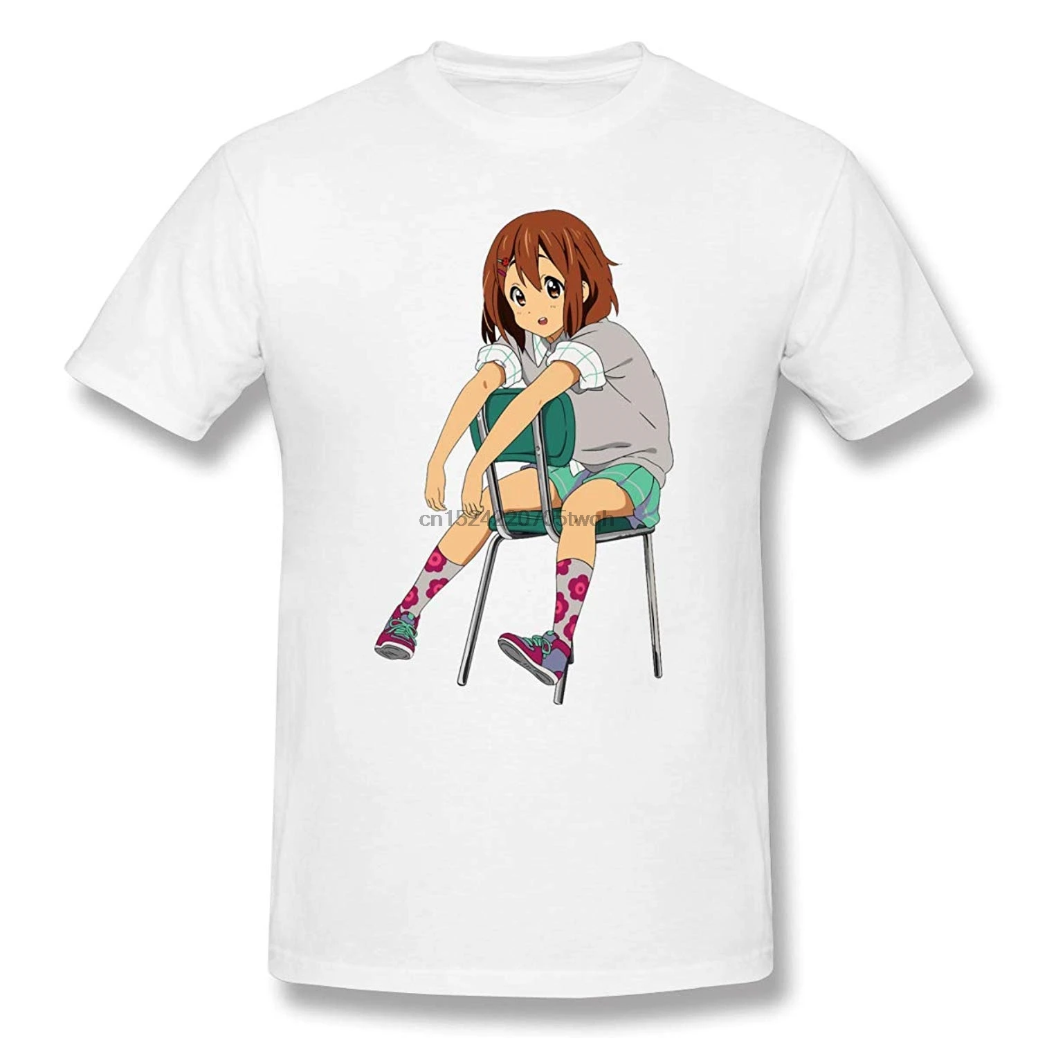 Bakugou Для мужчин аниме K-ON Hirasawa Yui короткий рукав Топ Футболка | Мужская одежда