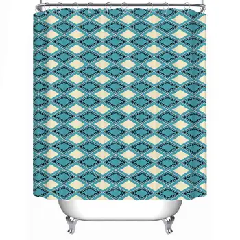 Geometric Soft Shower Curtain,Rectangle Shapes Abstract Retro Pattern Ornate Geometric Elements jeffcyb Decorative,79''L x 71''W
Geometric Soft Shower Curtain,Rectangle Shapes Abstract Retro Pattern Ornate Geometric Elements jeffcyb Decorative,79''L x 71''W