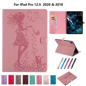 Flip PU Leather Case for iPad Pro 12.9 Case 2020 4th Generation Funda Girl Embossed Stand Cover for iPad Pro 12.9 3rd Gen 2018
Flip PU Leather Case for iPad Pro 12.9 Case 2020 4th Generation Funda Girl Embossed Stand Cover for iPad Pro 12.9 3rd Gen 2018