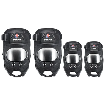 4Pcs Stainless Steel Motorcycle Knee Pads Summer Anti-fall Elbow Pads Equipment
4Pcs Stainless Steel Motorcycle Knee Pads Summer Anti-fall Elbow Pads Equipment