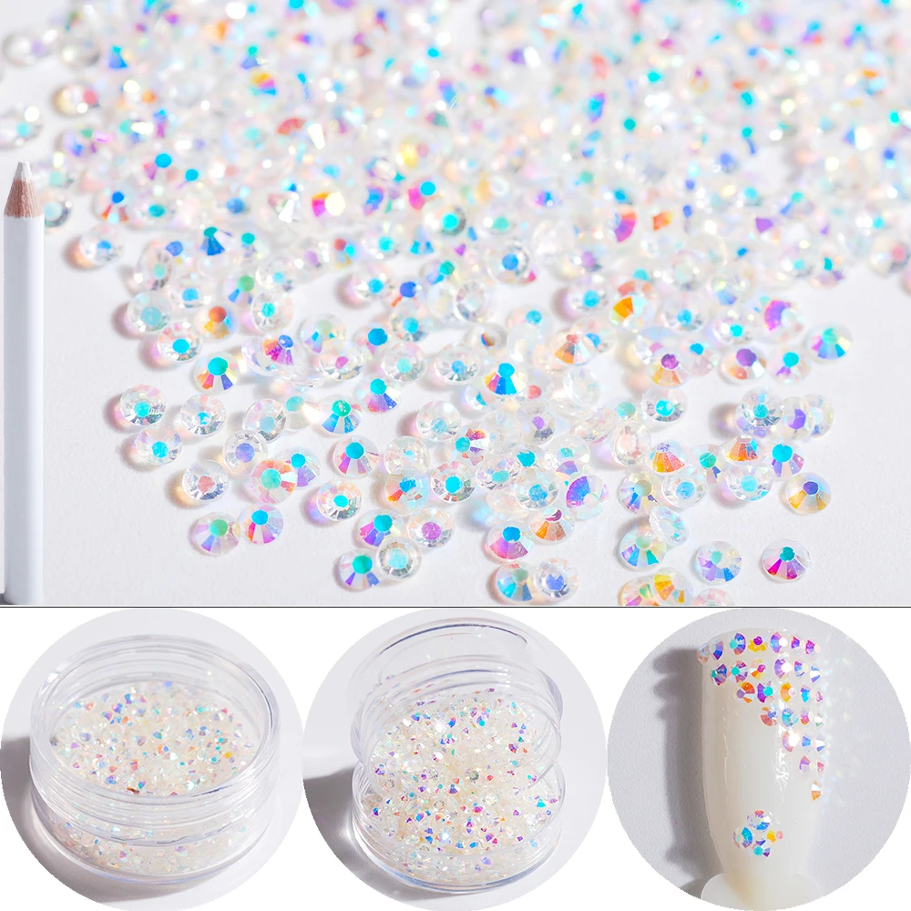 2mm 2000pcs/lot Chameleon AB Transparent Round Rhinestones Fit Nail Clothing Makeup Design Tips DIY Strass
2mm 2000pcs/lot Chameleon AB Transparent Round Rhinestones Fit Nail Clothing Makeup Design Tips DIY Strass