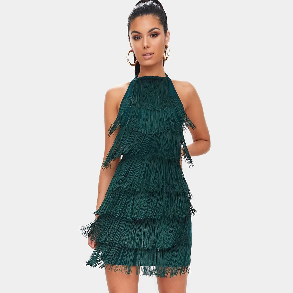 2019 Summer Frenulum Tassels Sleeveless Slim fit Backless Ladies Sexy Dress
2019 Summer Frenulum Tassels Sleeveless Slim fit Backless Ladies Sexy Dress