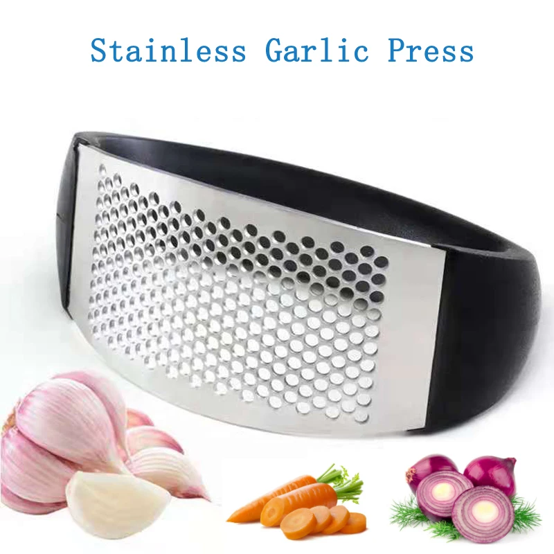 1 Pcs Stainless Steel Garlic Press Household Manual Garlic Mincer Chopping Garlic Curve Fruit Vegetable Tools Kitchen Gadgets
1 Pcs Stainless Steel Garlic Press Household Manual Garlic Mincer Chopping Garlic Curve Fruit Vegetable Tools Kitchen Gadgets