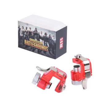 2 Colors Metal Smart Phone Mobile Gaming Trigger For PUBG Mobile Gamepad Fire Button Aim Key L1 R1 Shooter Pubg Controller 
2 Colors Metal Smart Phone Mobile Gaming Trigger For PUBG Mobile Gamepad Fire Button Aim Key L1 R1 Shooter Pubg Controller
