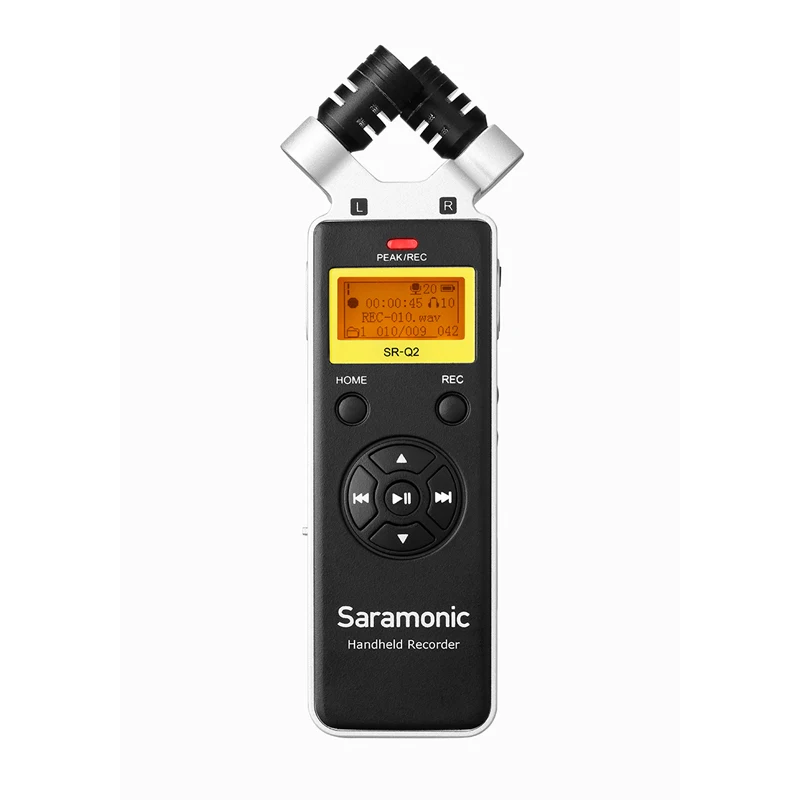 Saramonic SR-Q2 Q2M Handy Video Audio Recorder DSLR Camcorder Smartphone Stereo Microphone Interview Recording Mic
Saramonic SR-Q2 Q2M Handy Video Audio Recorder DSLR Camcorder Smartphone Stereo Microphone Interview Recording Mic