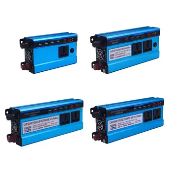 Solar Inverter DC 12/24V to AC 220V 500/3000/4000/5000W 4 USB Ports 2/3 Sockets
Solar Inverter DC 12/24V to AC 220V 500/3000/4000/5000W 4 USB Ports 2/3 Sockets