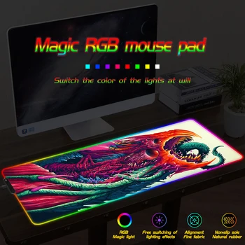 FFFAS Appearance RGB Large Gaming Mouse Pad Led Illumination Anime Mousepad Rubber Base Computer Keyboard Pad Ma for csgo
FFFAS Appearance RGB Large Gaming Mouse Pad Led Illumination Anime Mousepad Rubber Base Computer Keyboard Pad Ma for csgo
