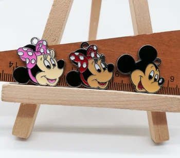 New Hot 50 pcs cartoon mickey minnie head pendant Charm DIY Jewelry Making Gift
New Hot 50 pcs cartoon mickey minnie head pendant Charm DIY Jewelry Making Gift