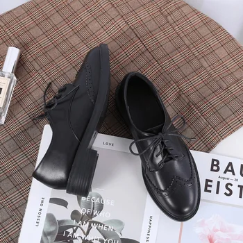 Women's Flats Oxford Shoes Woman spring loafers Sneakers Ladies Brogues Vintage Casual Shoes For Women Footwear shoes 2020
Women's Flats Oxford Shoes Woman spring loafers Sneakers Ladies Brogues Vintage Casual Shoes For Women Footwear shoes 2020