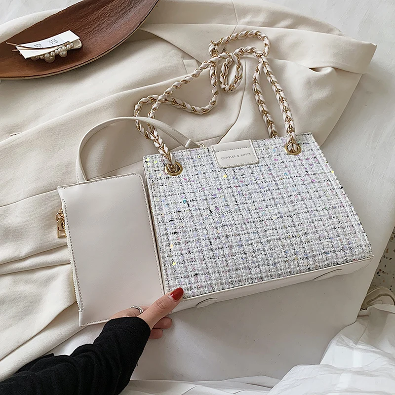 Premium sense bag 2020 new net red sequin chain bag niche design shoulder bag female messenger bag
Premium sense bag 2020 new net red sequin chain bag niche design shoulder bag female messenger bag