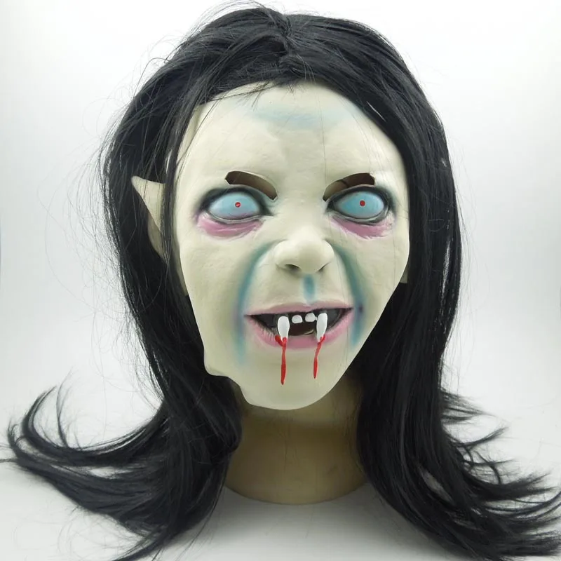 Party Supplies Horror Female Zombie Devil Halloween Mask Scary Mask Halloween Toothy Zombie Bride With Horror Ghost Mask
Party Supplies Horror Female Zombie Devil Halloween Mask Scary Mask Halloween Toothy Zombie Bride With Horror Ghost Mask