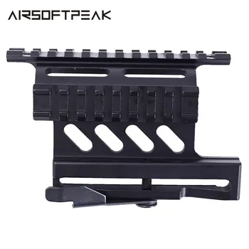 Tactical Picatinny Weaver AK Serie 20mm Side Mount Rail Quick QD Detach Double Side AK Sight For Hunting Airsoft Scope RL2-0041 
Tactical Picatinny Weaver AK Serie 20mm Side Mount Rail Quick QD Detach Double Side AK Sight For Hunting Airsoft Scope RL2-0041
