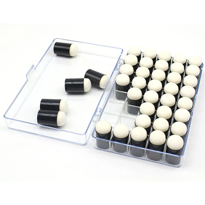 40pcs/Box Finger Sponge Daubers For Painting DIY Tools for Ink, Paint, Glue More Crafts Inking Staining Painting Tool
40pcs/Box Finger Sponge Daubers For Painting DIY Tools for Ink, Paint, Glue More Crafts Inking Staining Painting Tool