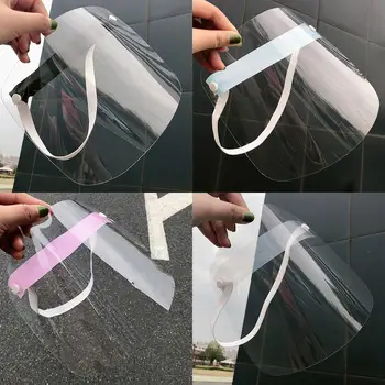 Unisex Protective Anti-Splash Full Face Shield Mask Transparent Visor Anti-Fog Dustproof Outdoor Facial Cover Safety Guard with
Unisex Protective Anti-Splash Full Face Shield Mask Transparent Visor Anti-Fog Dustproof Outdoor Facial Cover Safety Guard with