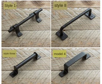 Black Country Barn Sliding Door Pull Hardware Antique Vintage 
Black Country Barn Sliding Door Pull Hardware Antique Vintage