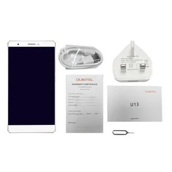 OUKITEL U13 5.5 Inch Display 3GB+64GB Large Memory Octa-Core Smart Phone 13MP Camera 4G Phone For Android 6.0 UK Plug
OUKITEL U13 5.5 Inch Display 3GB+64GB Large Memory Octa-Core Smart Phone 13MP Camera 4G Phone For Android 6.0 UK Plug