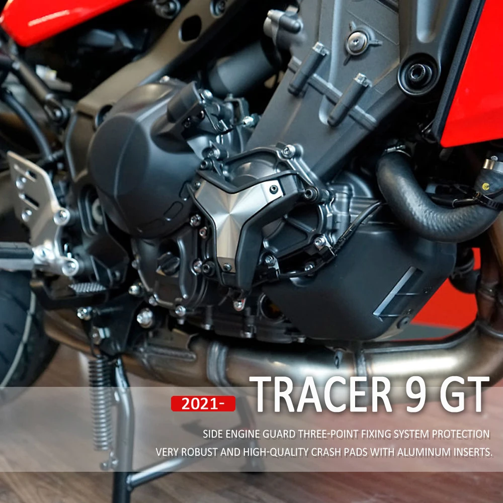 2021 - NEW Motorcycle Parts For Yamaha Tracer 9 gt Tracer9 GT Side Engine Guard Protection Sliders Crash Pads 
2021 - NEW Motorcycle Parts For Yamaha Tracer 9 gt Tracer9 GT Side Engine Guard Protection Sliders Crash Pads