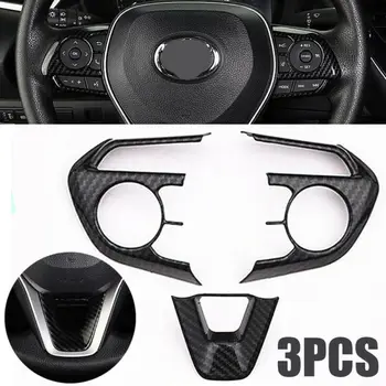 Set Steering Wheel Trim For Toyota Corolla Hatchback 2019+ Interior Decal Decor
Set Steering Wheel Trim For Toyota Corolla Hatchback 2019+ Interior Decal Decor
