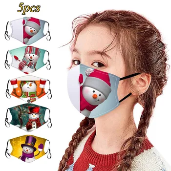 5PC Children Christmas Printed Windproof Face Mask Breathable Cloth Face Shield Outdoor Face Shield Reusable Mouth Mask Washable
5PC Children Christmas Printed Windproof Face Mask Breathable Cloth Face Shield Outdoor Face Shield Reusable Mouth Mask Washable