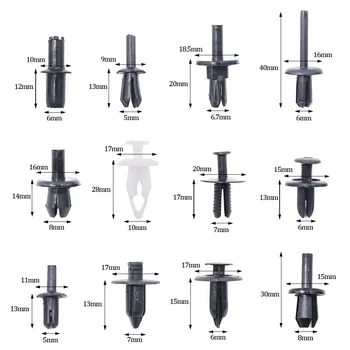 Hot 350Pcs Car Body Plastic Push Retainer Pin Rivet Fasteners Viechles Assembly Expansion Screws Kit with Removal Tool Screwdriv
Hot 350Pcs Car Body Plastic Push Retainer Pin Rivet Fasteners Viechles Assembly Expansion Screws Kit with Removal Tool Screwdriv