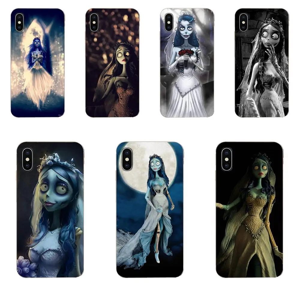 Tim Burton Corpse Невеста для Apple iPhone 11 Pro X XS Max XR 4 4S 5 5C 5S SE 6 6S 7 8 Plus ультратонкий мультяшный