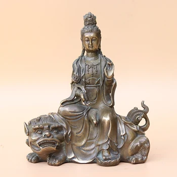 Bronze Crafts Bronze Buddha ornaments Wenshep The four bodhisattva in the Tibetan Guanyin
Bronze Crafts Bronze Buddha ornaments Wenshep The four bodhisattva in the Tibetan Guanyin