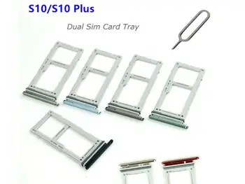 For Samsung Galaxy S10 S10+ S10 Plus G973 G975 G973F G975F Sim Card Reader Holder Tray Holder Slot Adapter Part Dual
For Samsung Galaxy S10 S10+ S10 Plus G973 G975 G973F G975F Sim Card Reader Holder Tray Holder Slot Adapter Part Dual