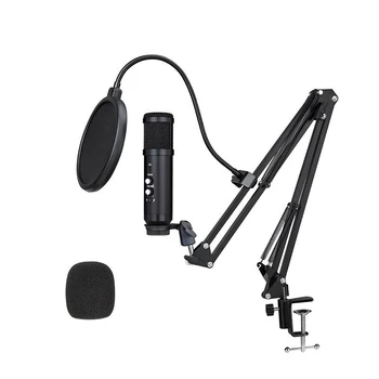 USB Microphone Condenser Recording Microphone with Stand for Computer Phone PC Skype Studio Karaoke Mic Commute Microfono
USB Microphone Condenser Recording Microphone with Stand for Computer Phone PC Skype Studio Karaoke Mic Commute Microfono