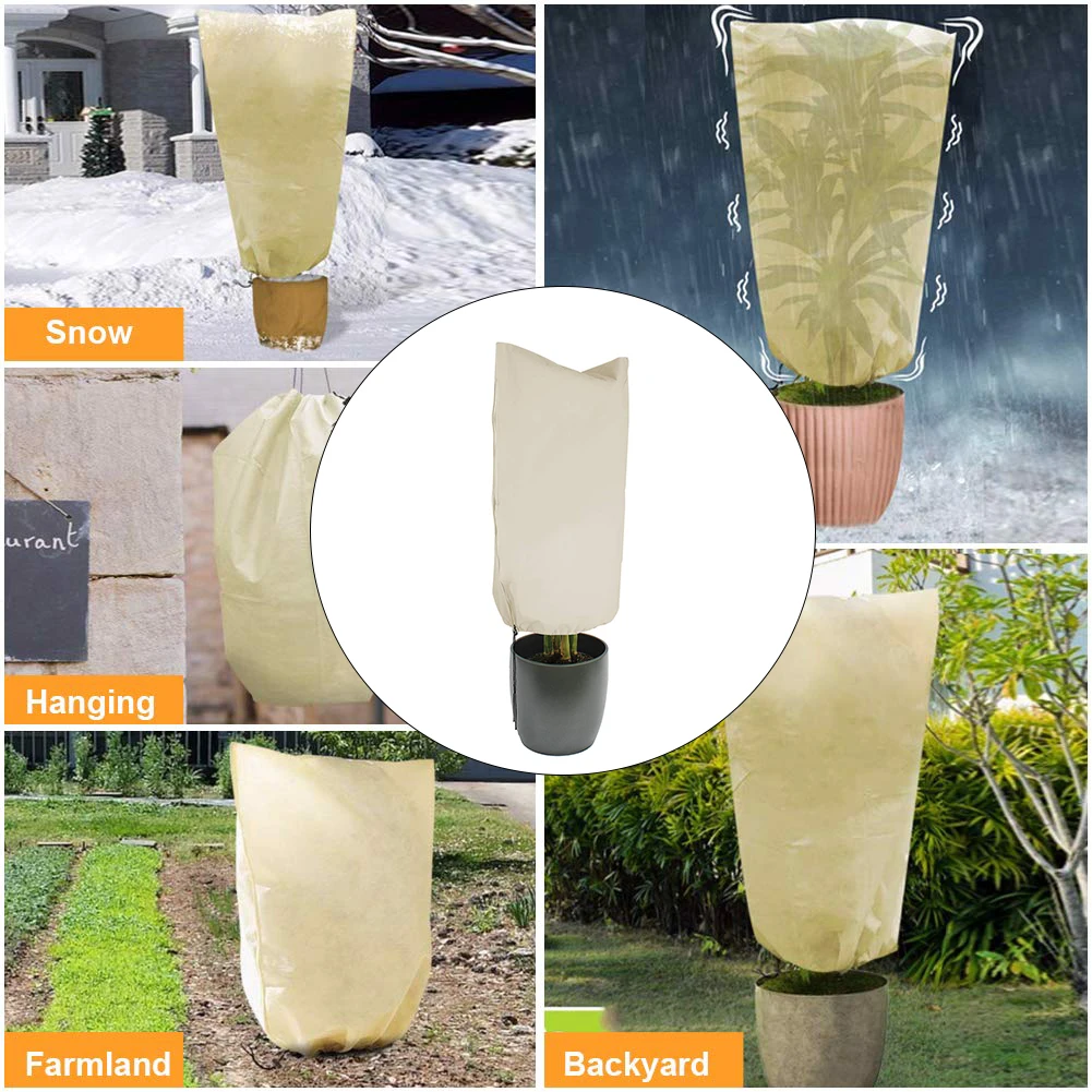 Fabric Plant Protection Bag Plant Frost Cover ForWinter Garden Tree Fruit Vegetable Plant Protecting Frost Protector Winter
Fabric Plant Protection Bag Plant Frost Cover ForWinter Garden Tree Fruit Vegetable Plant Protecting Frost Protector Winter