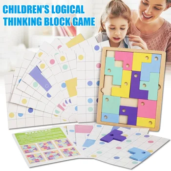 Jigsaw Children Educational Toys Logic Thinking Development Three-dimensional Shape Puzzle Toy BM88
Jigsaw Children Educational Toys Logic Thinking Development Three-dimensional Shape Puzzle Toy BM88