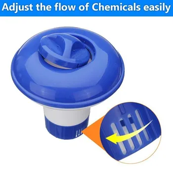 5 Inch Floating Applicator Swimming Pool Spa Chemical Dispenser Sterilization Automatic Medicine-feeding Dosing Cleanning Device
5 Inch Floating Applicator Swimming Pool Spa Chemical Dispenser Sterilization Automatic Medicine-feeding Dosing Cleanning Device