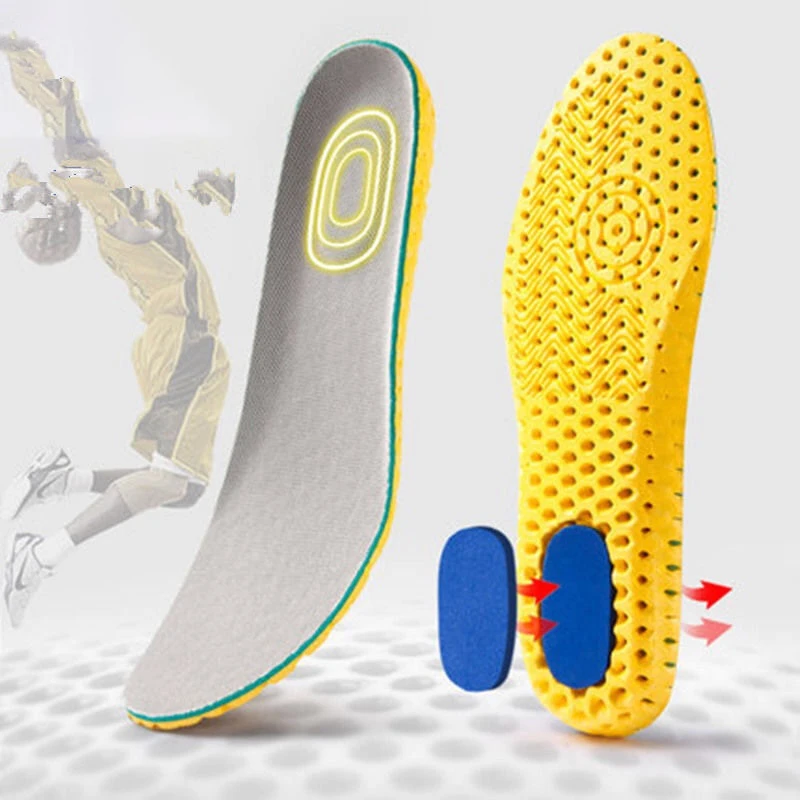 2 Pairs Pack Sport Shock-Absorbing Insole Deodorant Breathable Elastic Insole For Men Women Sneaker Accessories Thicken Shoe Pad
2 Pairs Pack Sport Shock-Absorbing Insole Deodorant Breathable Elastic Insole For Men Women Sneaker Accessories Thicken Shoe Pad